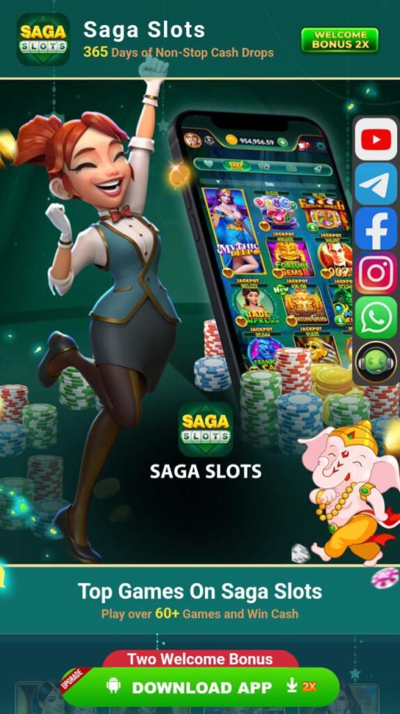SAGA SLOTS APK DOWNLOAD